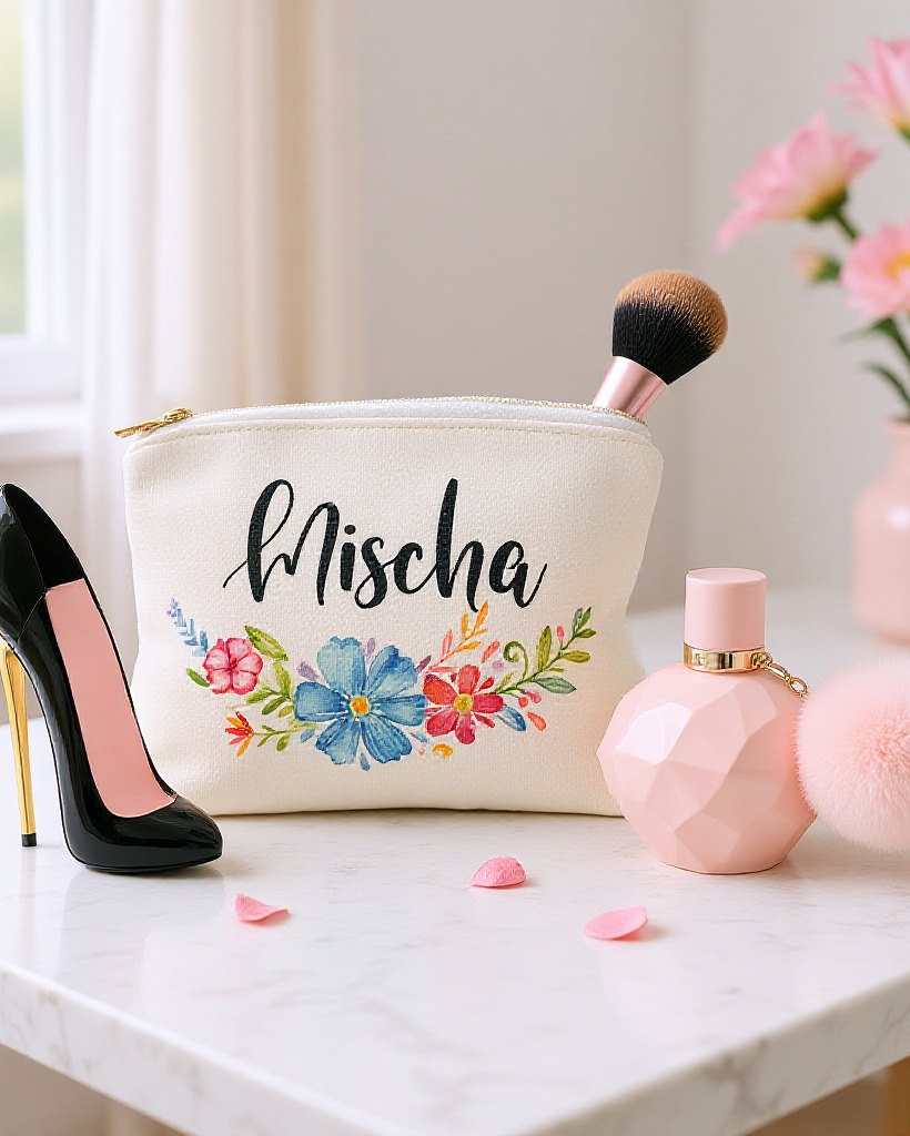 Personalized pouch bag for tweens or teenagers