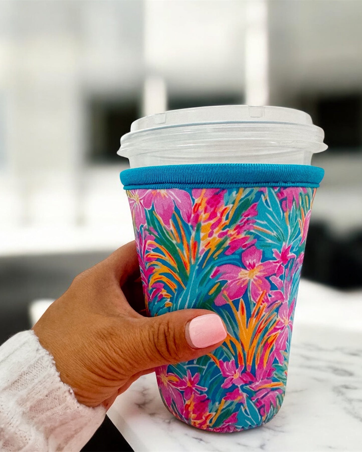 Coffee Cup Cover - Iced Drink Sleeve
