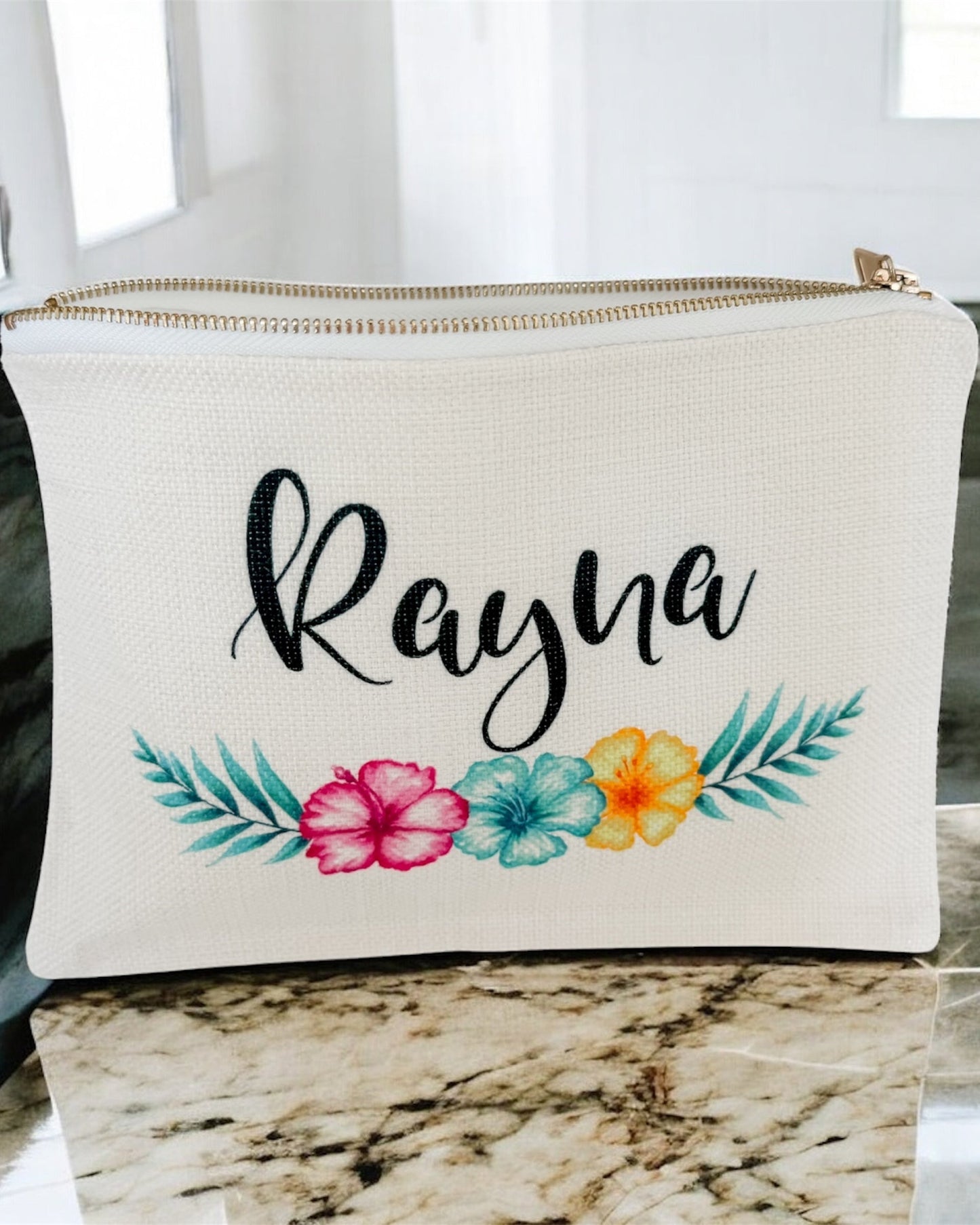 Personalized pouch bag for girls - Cosmetic bags for tweens or teens