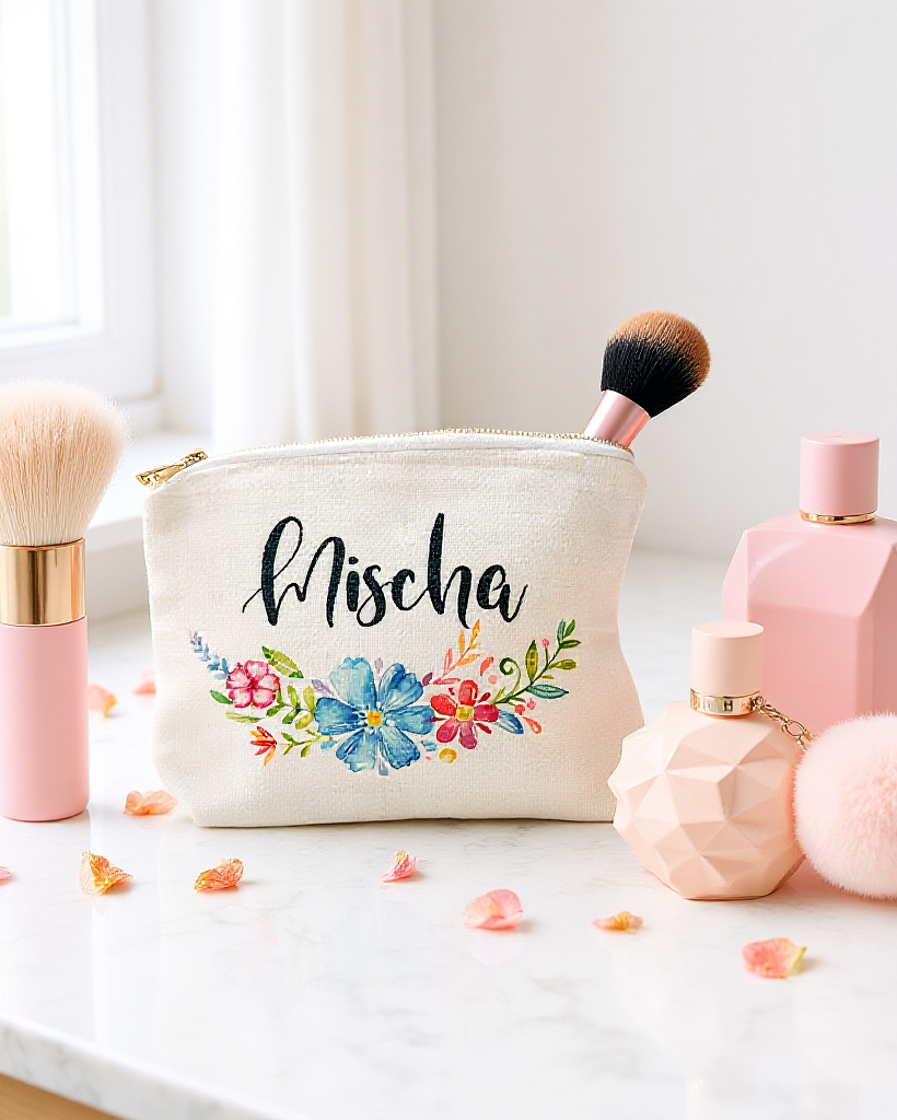 Personalized pouch bag for tweens or teenagers