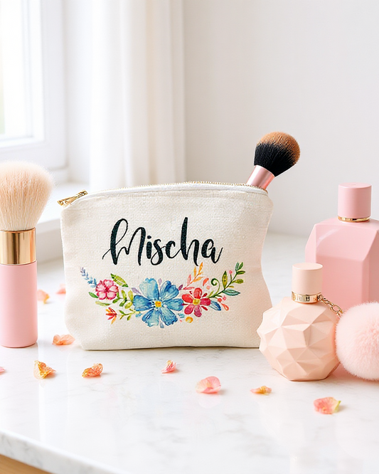 Personalized pouch bag for tweens or teenagers