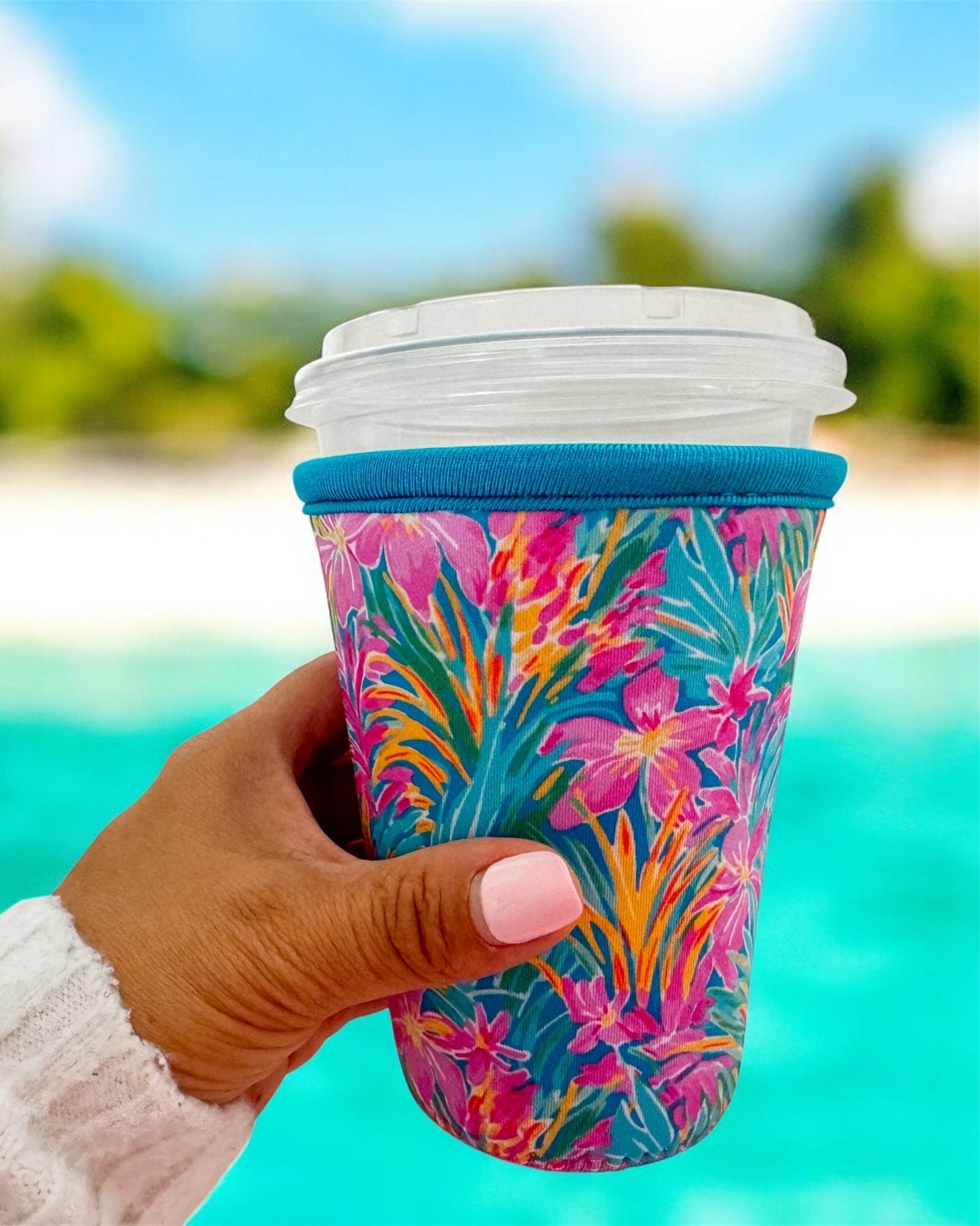 Coffee Cup Cover - Iced Drink Sleeve