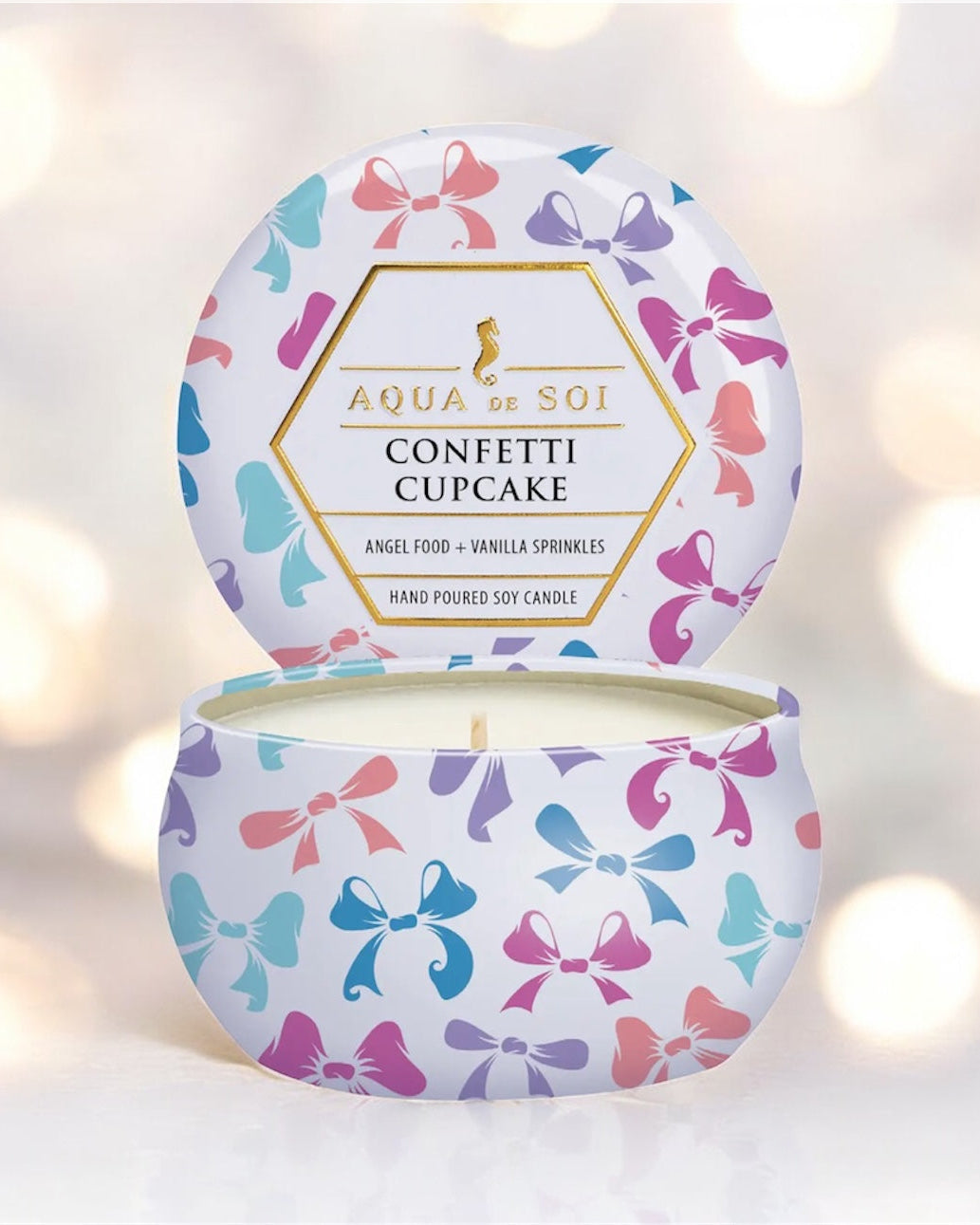Confetti Cupcake soy candle 4oz Limited Edition