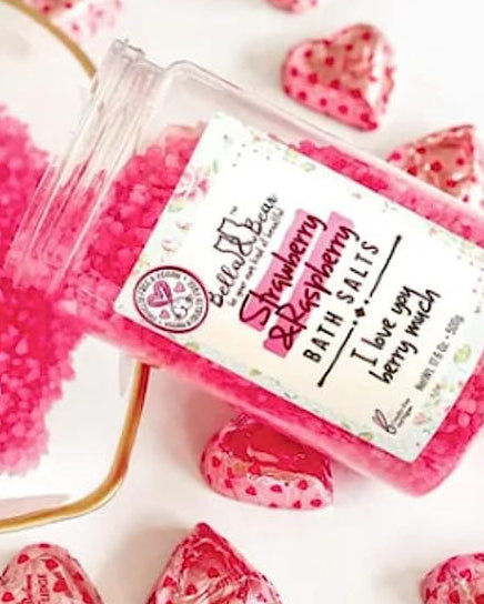 Sweet Strawberry & Raspberry Bath Salts