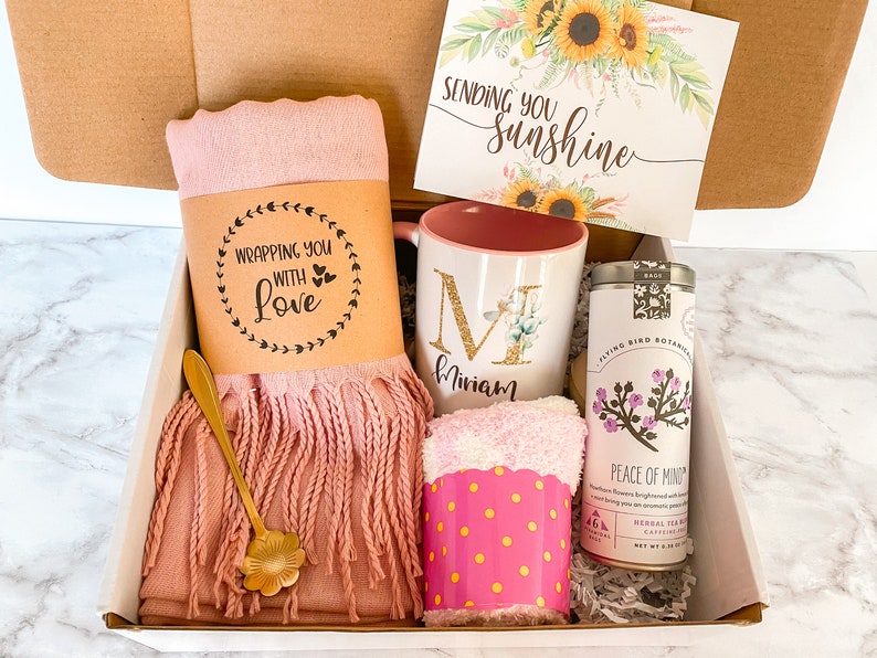 Sending you sunshine Tea gift box / Get Well Soon / Surgery care gift / Cancer Care Package / Chemotherapy / Get Well Soon Thinking of you