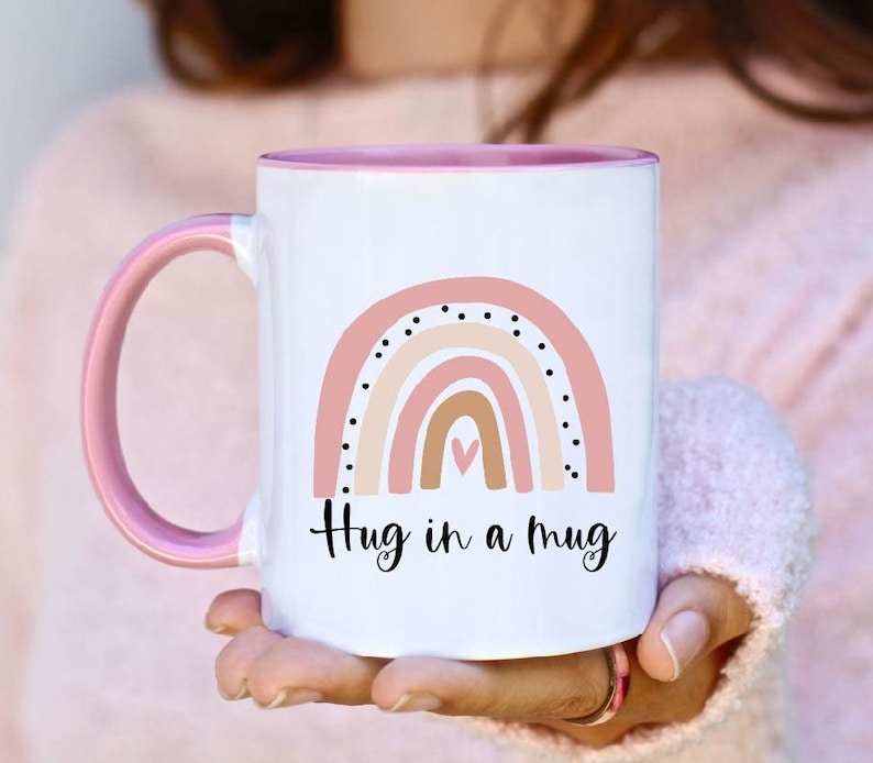 Sending you a hug Box / tea and mug gift set / Comforting gift box / Uplifting gift / Encouraging gift for her / Anxiety gift / care package