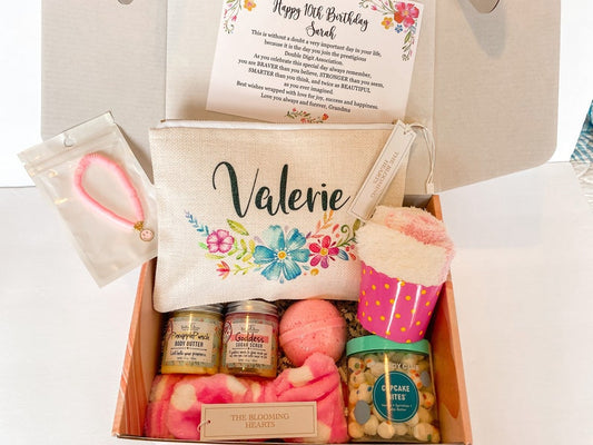 10th birthday gift box for a girl / Gift for 10-year-old / pamper spa box / Birthday gift for a niece, daughter, granddaughter turning 10th
