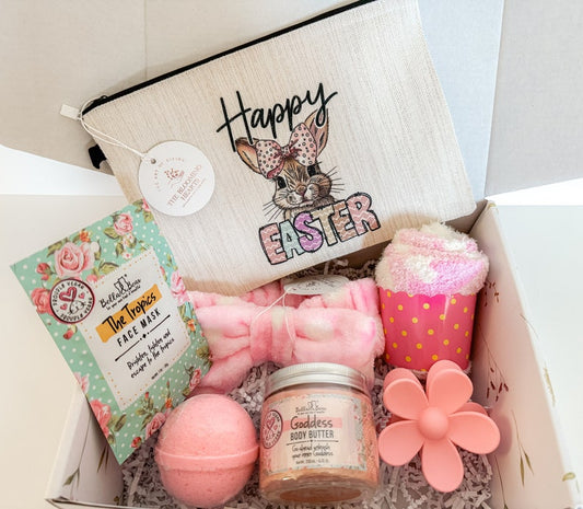 Easter Gift Box for Tween Girl / Easter Gift Basket / Pamper spa Box for Teen / Easter gift for a niece, daughter, granddaughter.