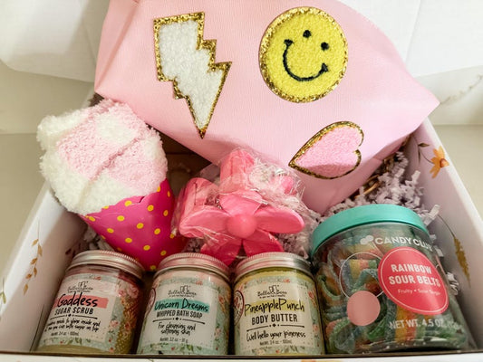 12 year old birthday girl gift box / Birthday gift for girl tween gift basket / Spa gift for Granddaughter niece daughter 12th birthday gift