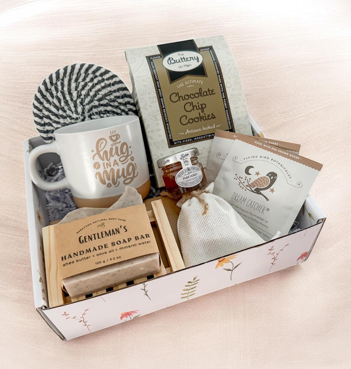 Support care package for him / Sending prayers of healing / Christian Gift box for men / grieving / get well / Sympathy Gift / Hug in a box