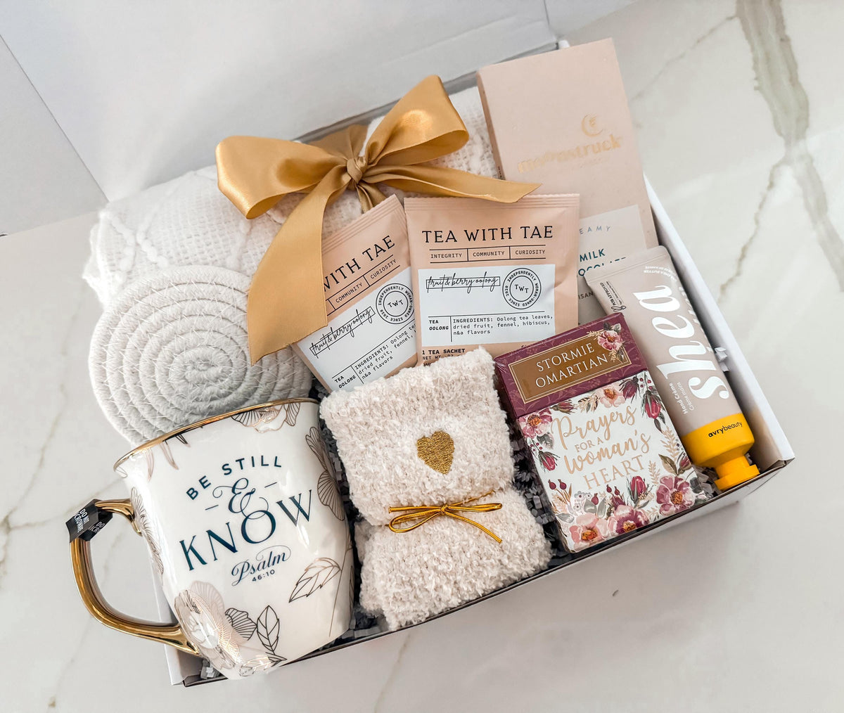 Sending healing vibes / Support care package for her / Christian Gift basket for Women / grieving / get well / Sympathy Gift / Encouragement