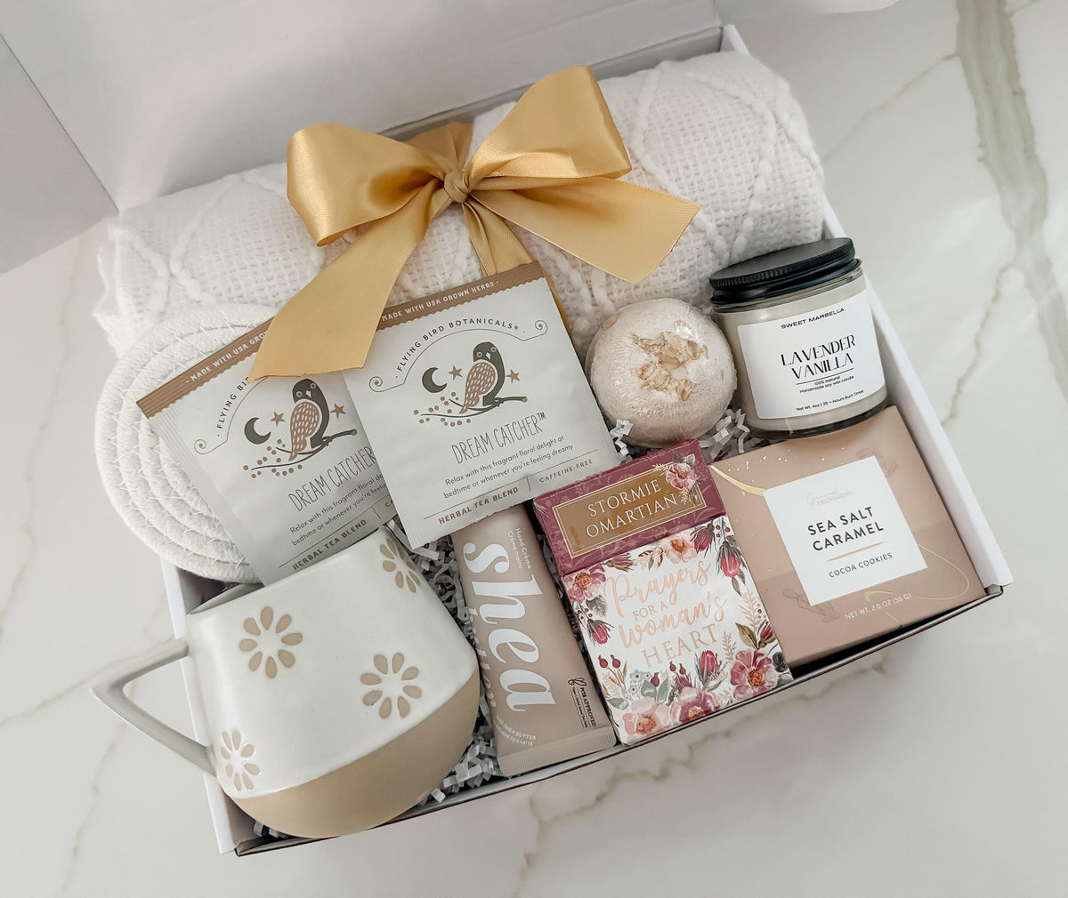 Sending healing vibes / Support care package for her / Christian Gift basket for Women / grieving / get well / Sympathy Gift / Encouragement