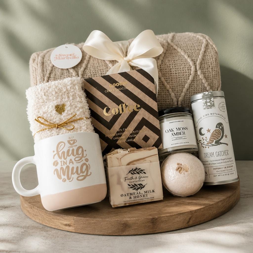 Daughter Gift package from Mom / Mother Daughter gift / Spa Gift / Birthday Gift / Daughter Wedding Gift / Encouragement, Get Well Gift set