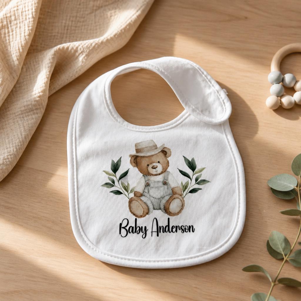 Grandparents Pregnancy Announcement gift box / New grandma, aunt sister, pregnancy reveal / personalized bib / first Grandchild Announcement