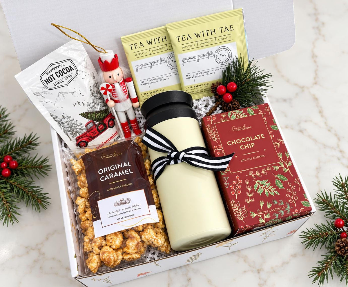 Employee Appreciation Christmas Gift Box • Smells Like the Best Team Ever Candle Gift • Thank You Team Gift • Corporate Gift for Coworkers